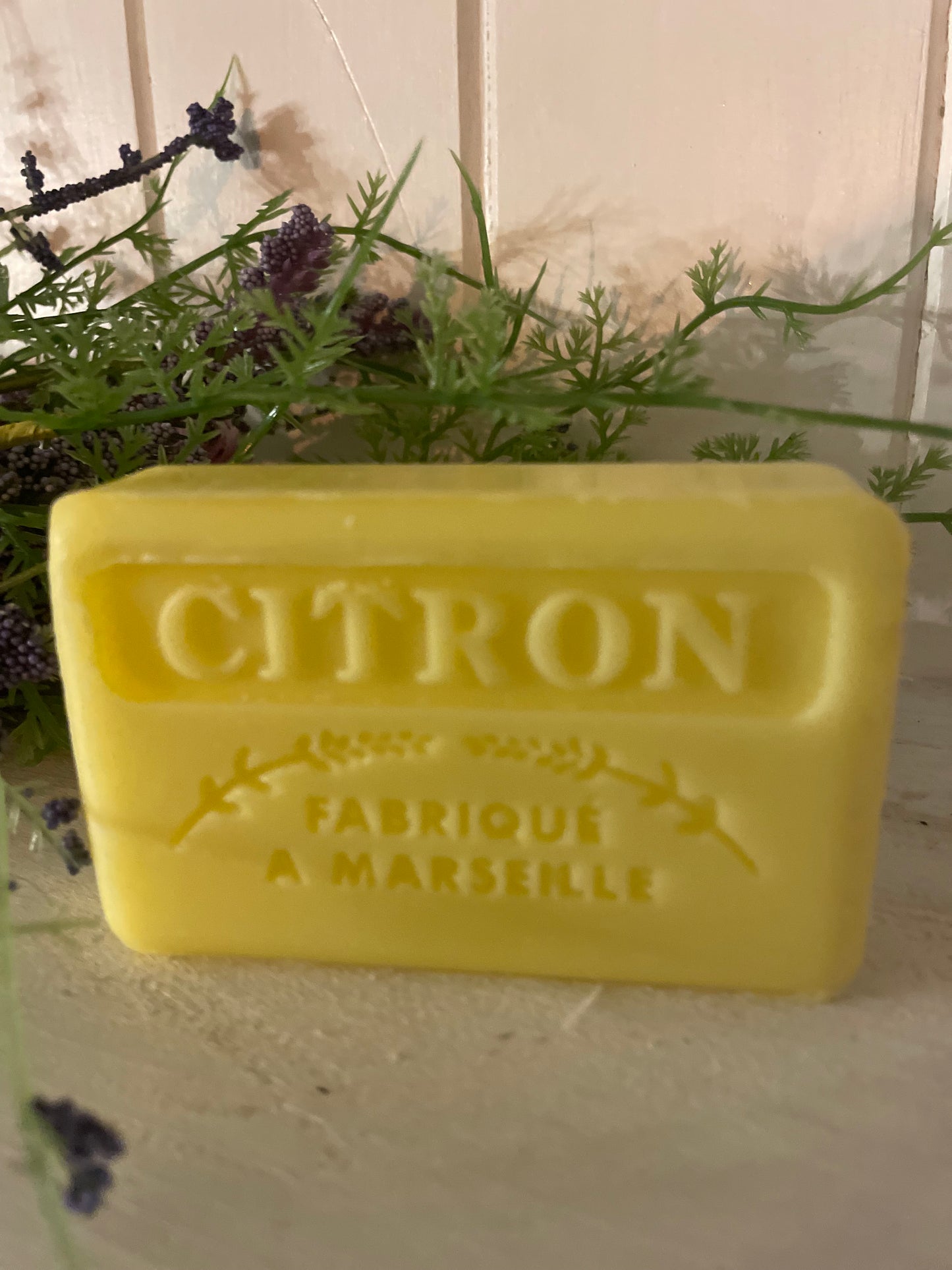 Handmade french soap - citrus