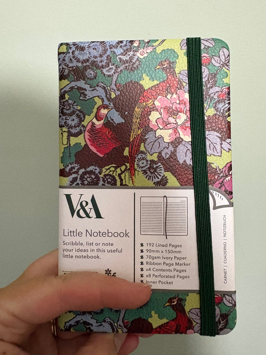 Pheasant V&A notebook