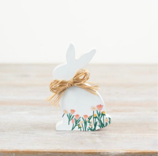 Springtime rabbit - flowers