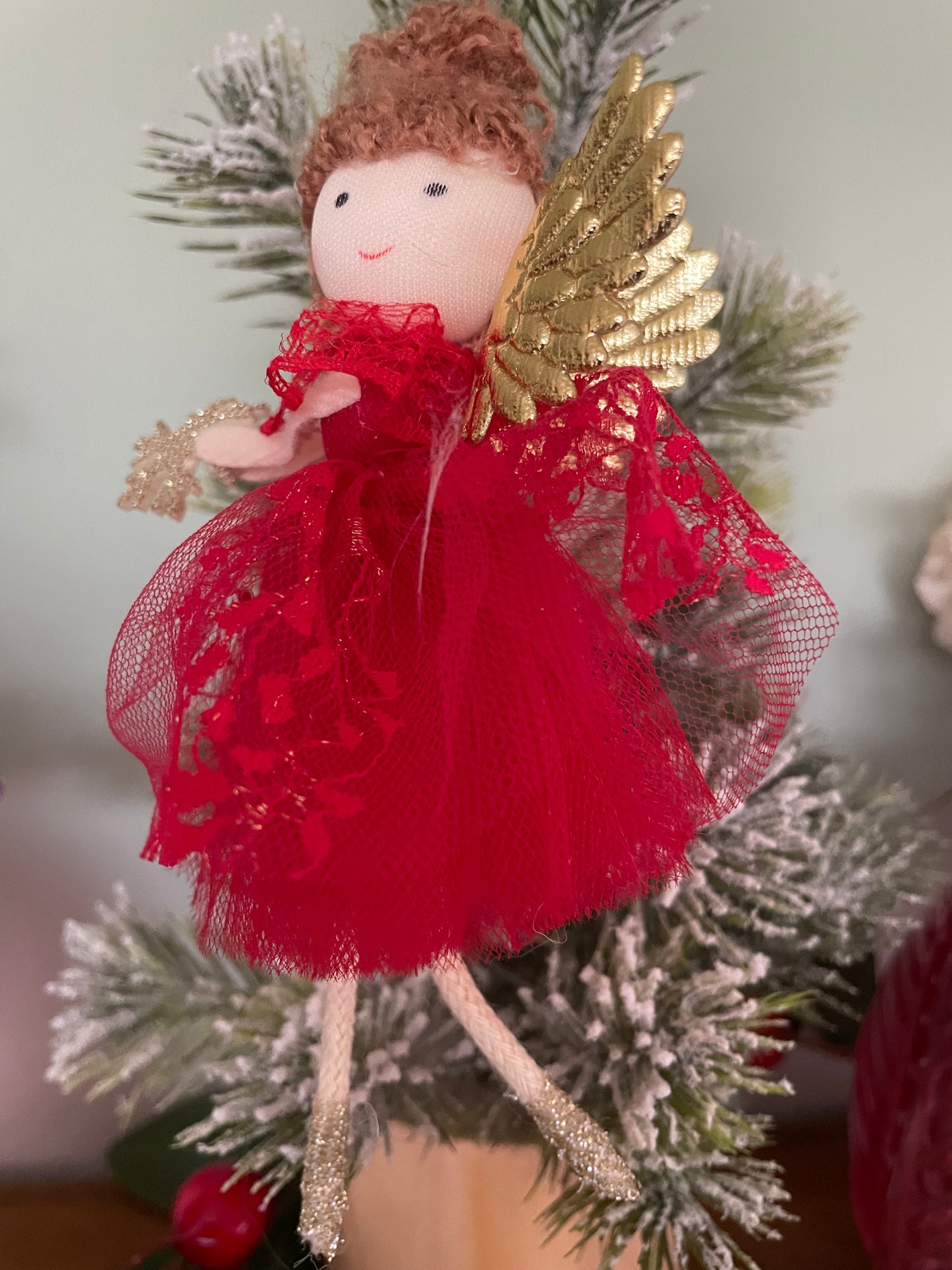 Lovely fairy red dress