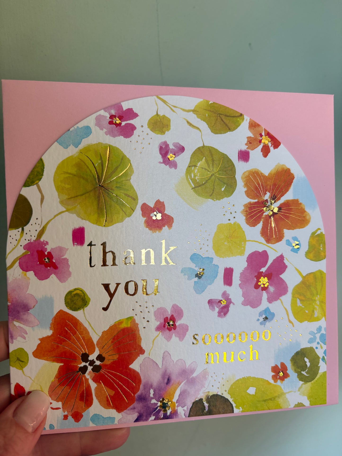 Thank you card