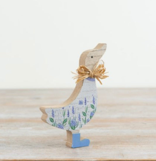 Springtime wood duck - lavender