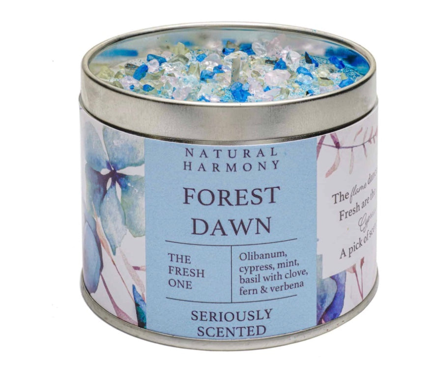 Forest dawn candle