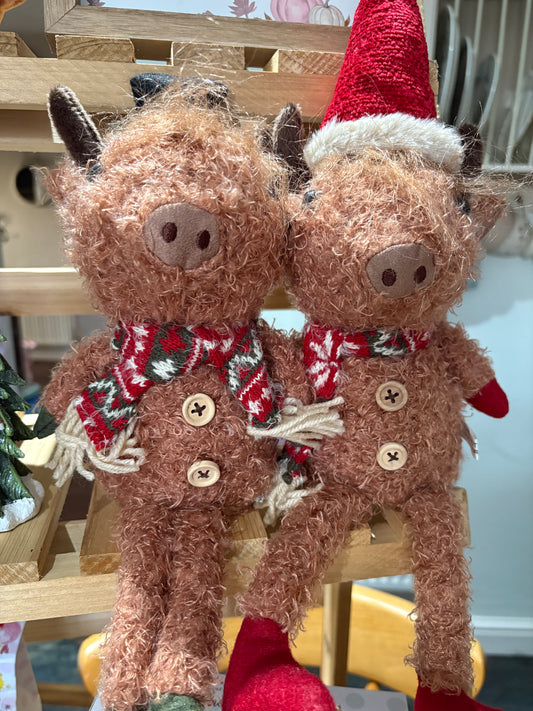 Mr & Mrs highland cow