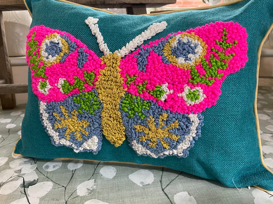 Butterfly cushion