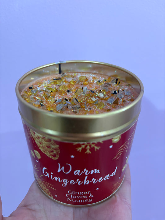 Warm gingerbread seriously scented candle