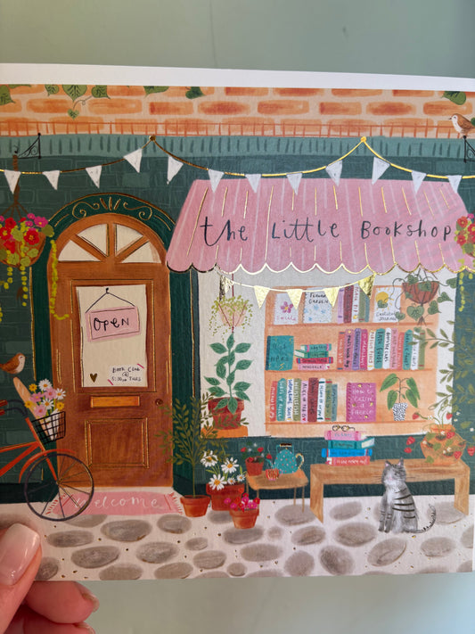 Little bookshop card