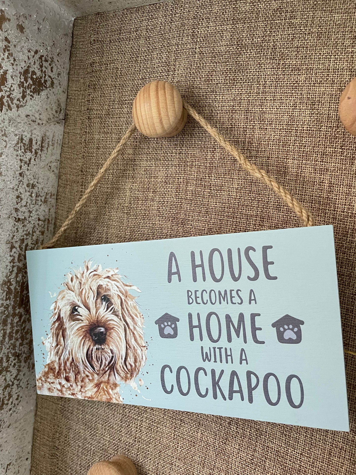 Cockapoo Plaque