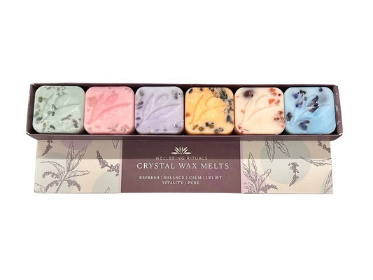 Crystal winter wax melts