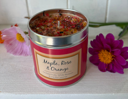 Maple, rose & orange