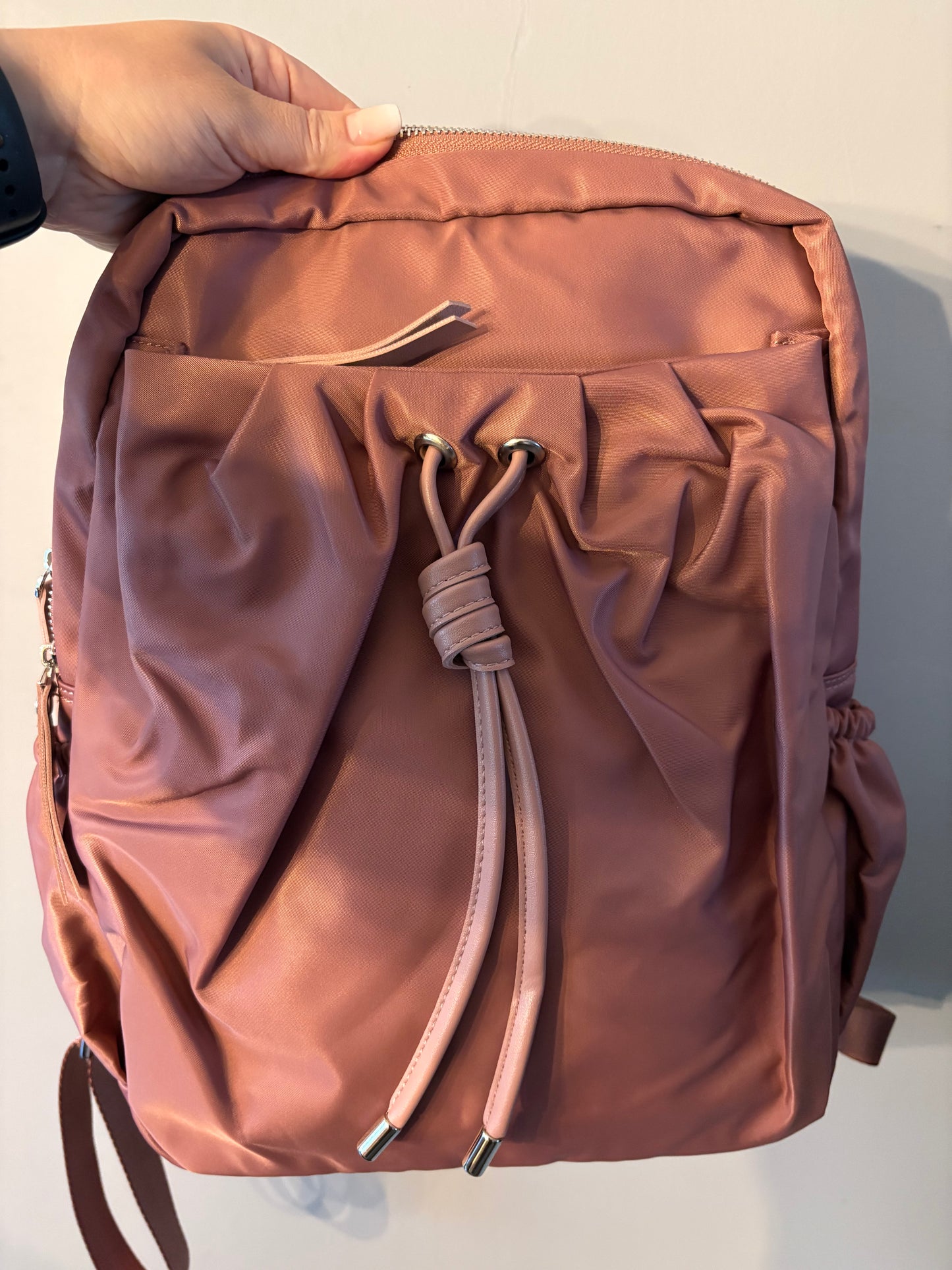 Toggle rucksack pink