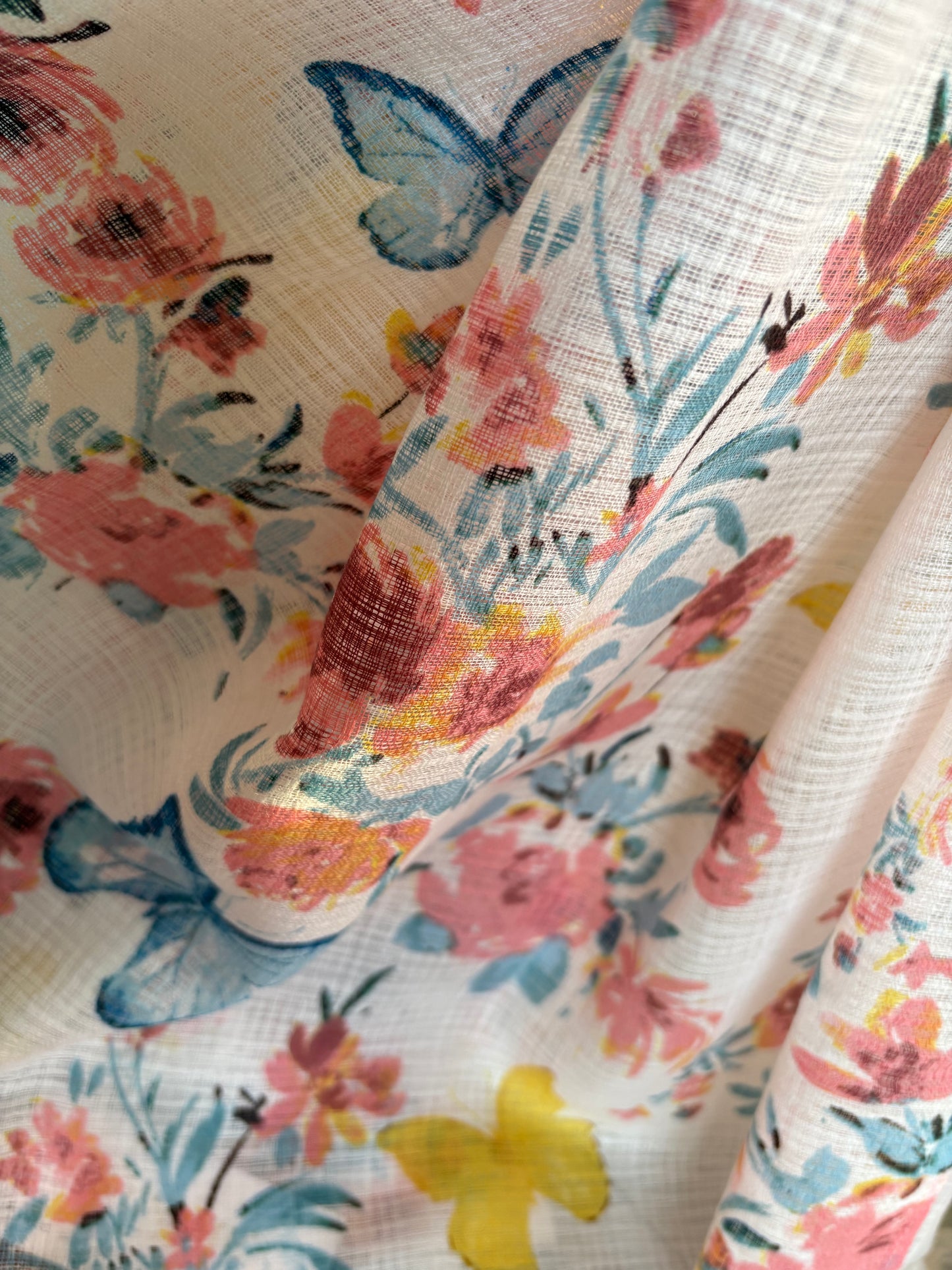 Pretty butterfly design scarf