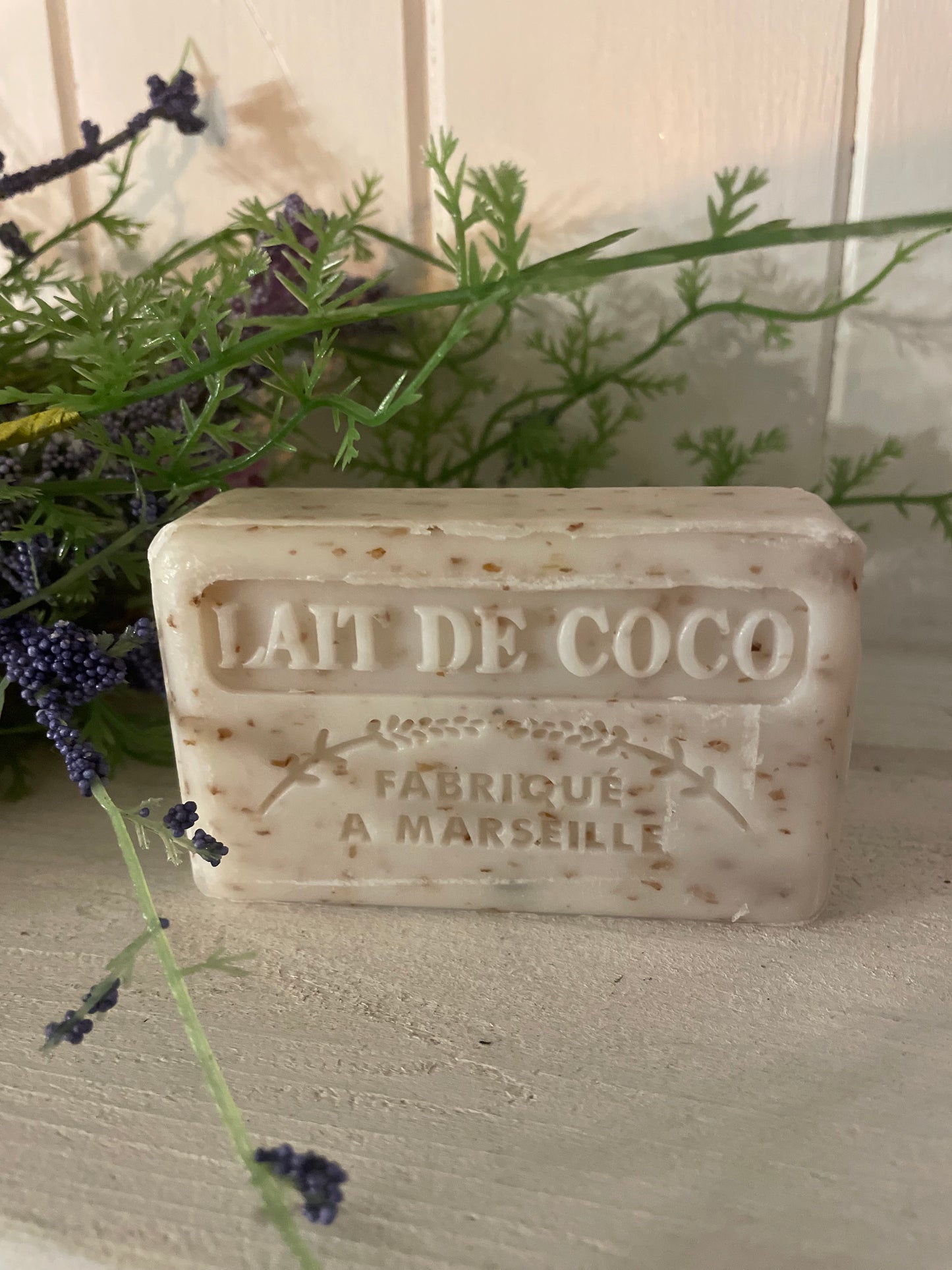 French handmade soap - coconut
