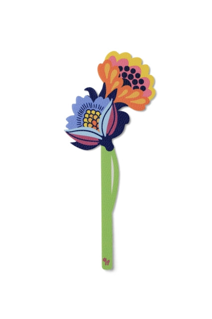 Flower bookmark folky