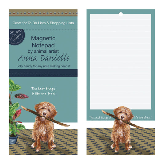 Cockapoo magnetic notepad
