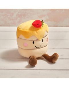 Pancake strawberry plushie