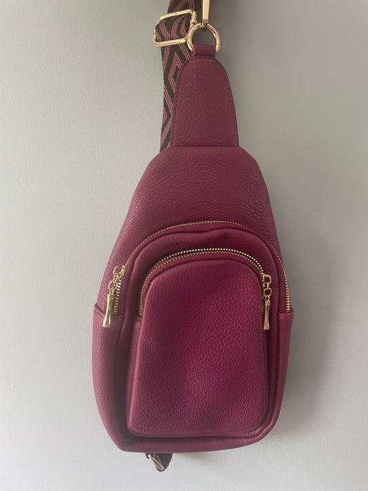 The Best Sling/Cross body bag - Wine Red