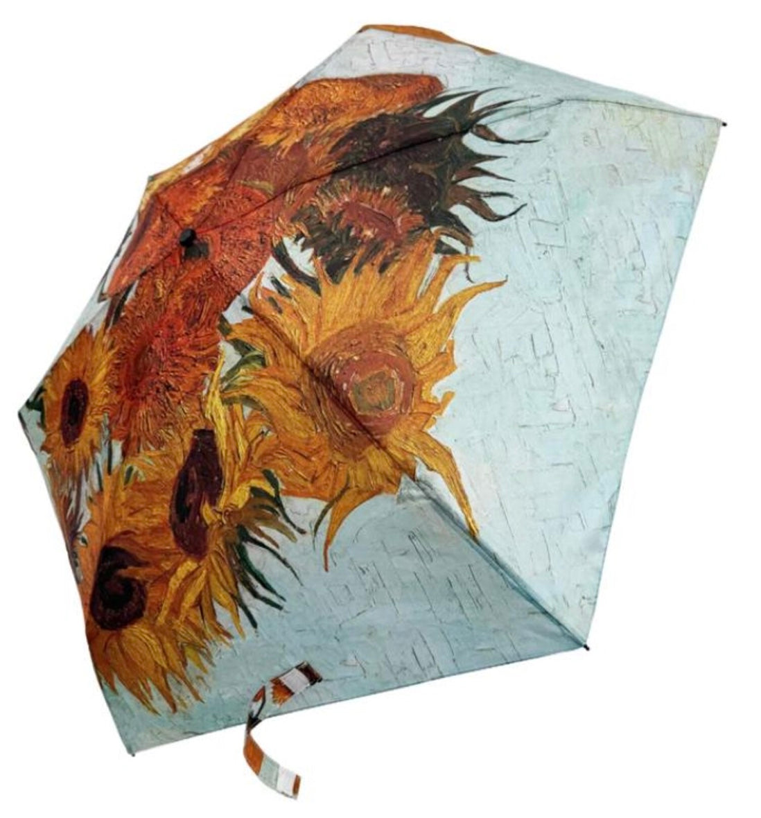 Sunflower Van Gogh design umberella in travel case