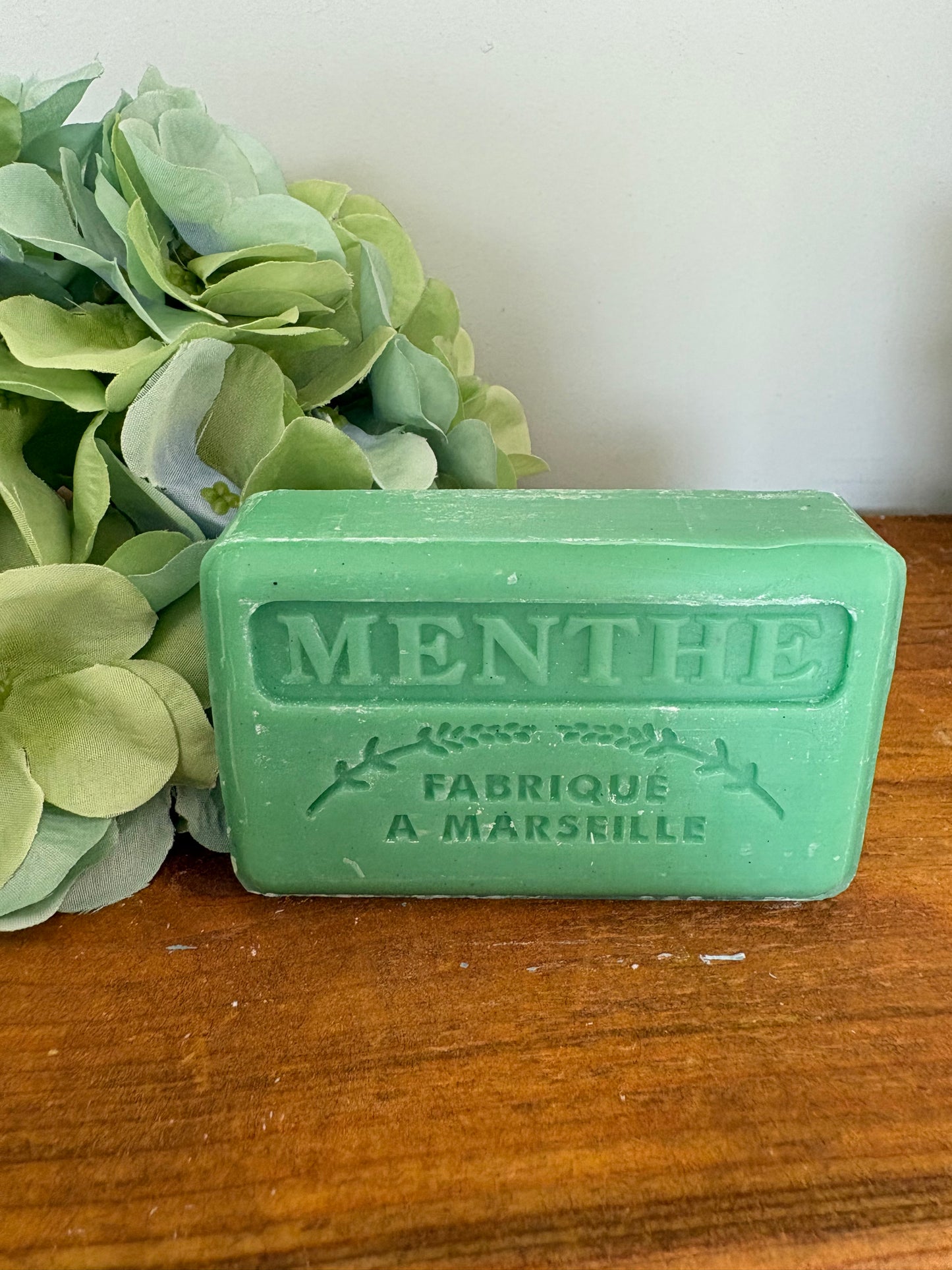 Mint natural french soap