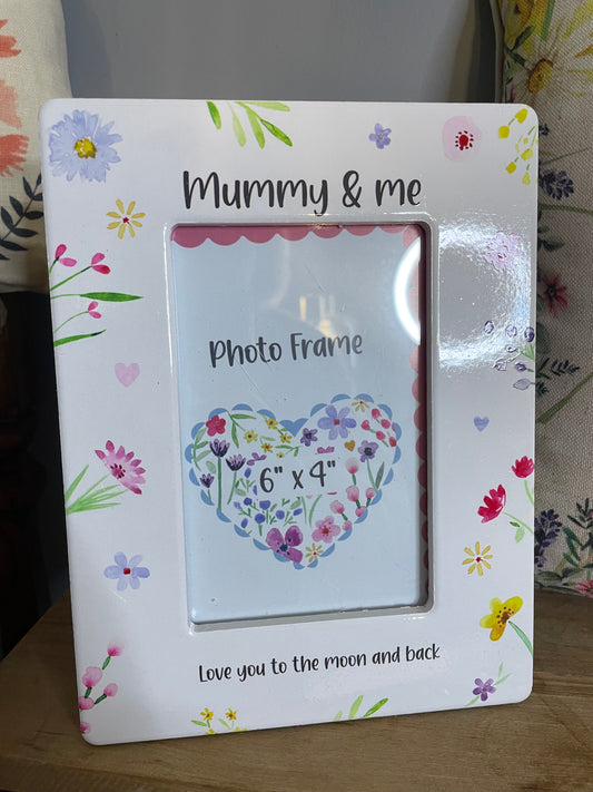 Mummy and me photo frame