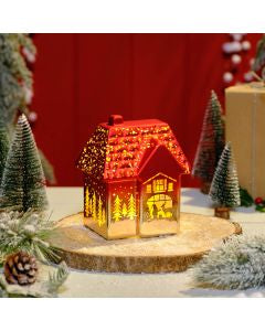 Christmas cottage LED house
