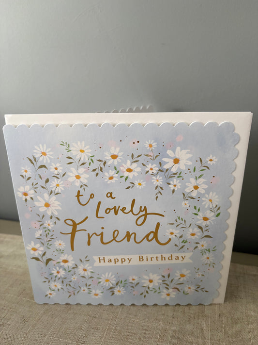 Lovely friend card