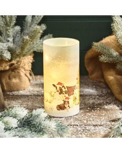 Down on the farm cylinder led light