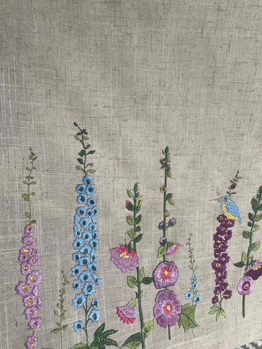 Meadow & kingfisher table runner