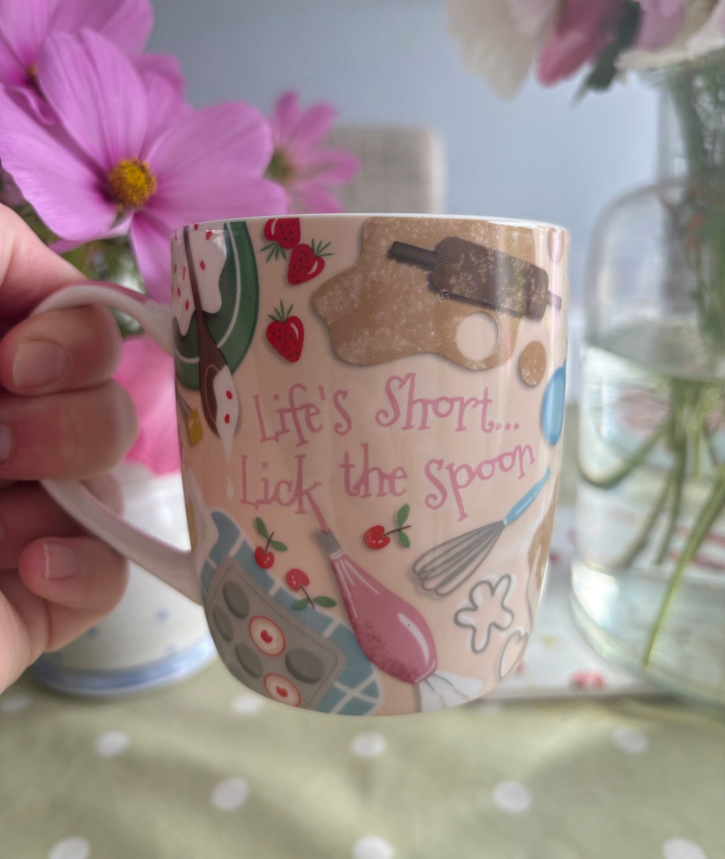 Life short…. Lick the spoon cup