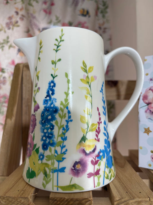Delphinium jug