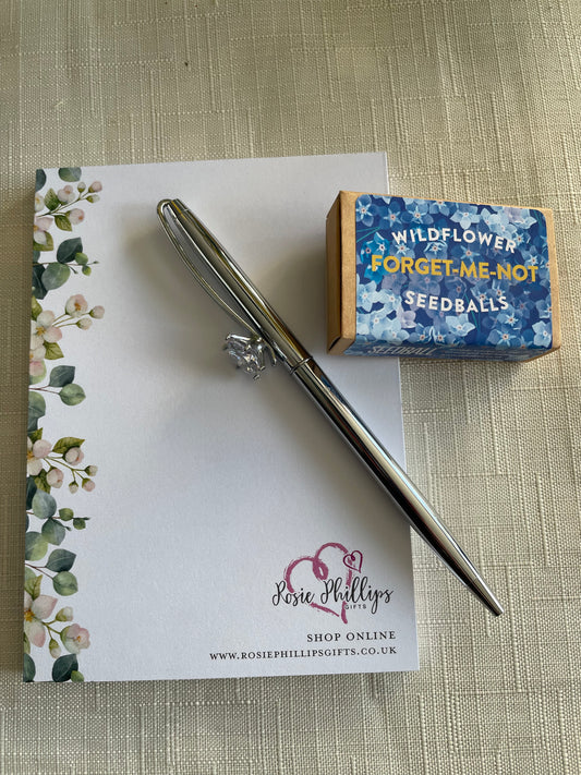 Grow flowers with Rosie &poppy - forget me not