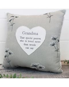 Beautiful handmade grandma cushion