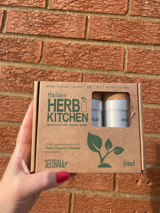 Italian herb kitchen grow kit
