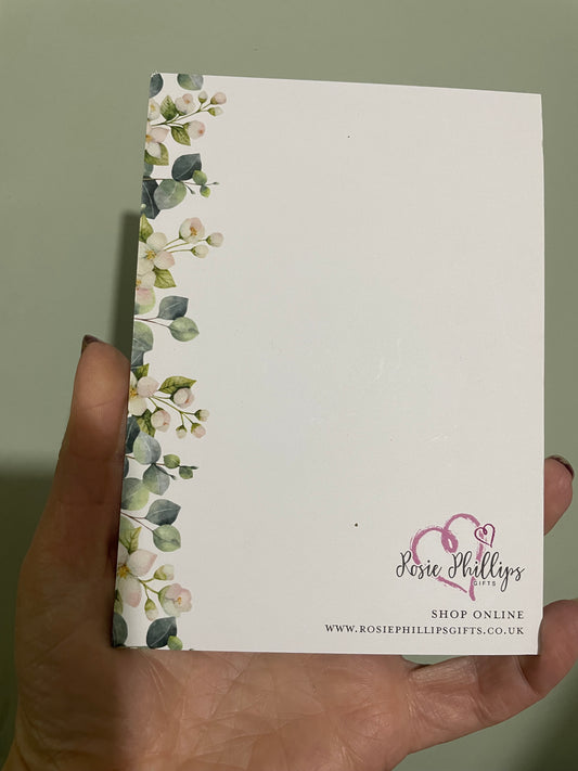 Spring design notepad