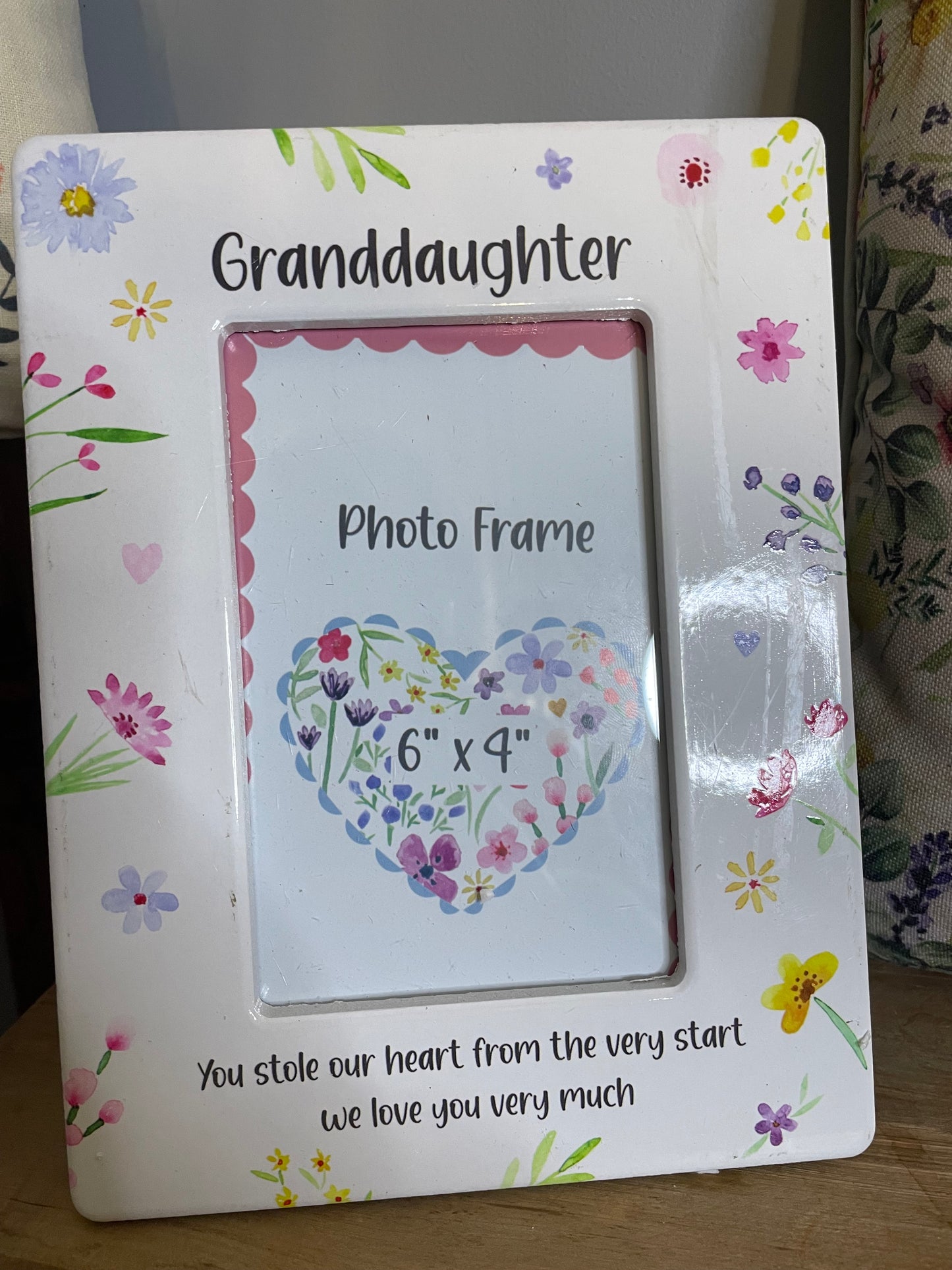 Granddaughter photo frame