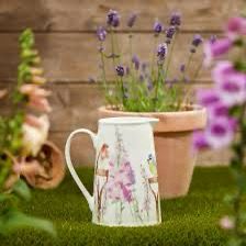 Foxgloves and Birds Large Jug