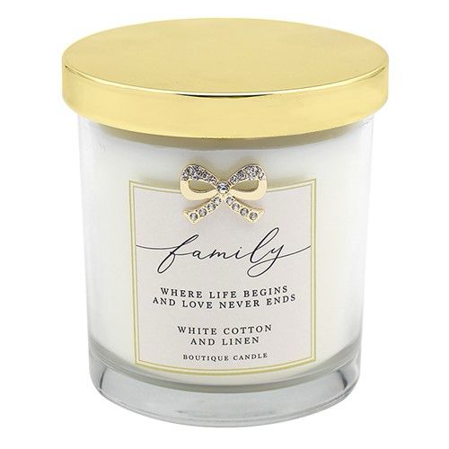 Hearts Design Candle Family Boutique Collection