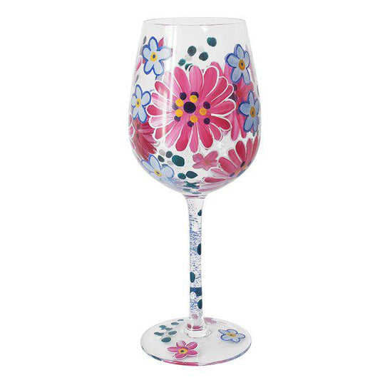 Flower Wine Glass Gerbera