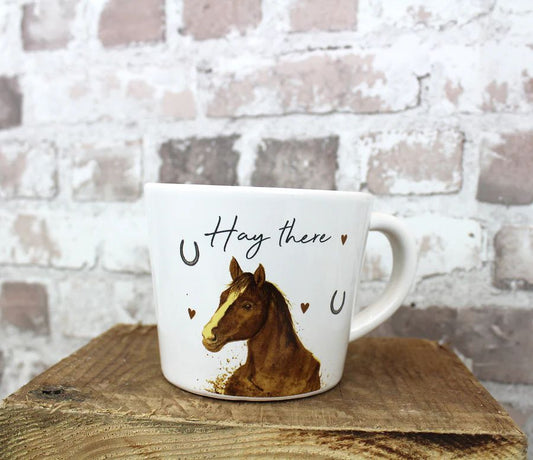 Hay There Horse Mug