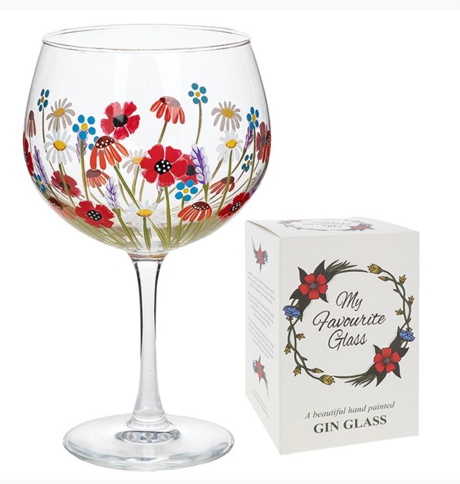 My favourite Glass Gin - Poppy Meadow