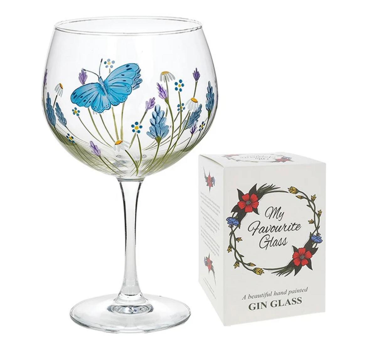 My favourite Glass Gin -  Butterfly Garden