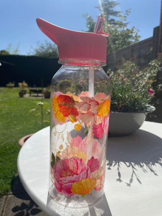 Pretty Florals water bottle