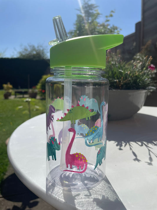 Dinosaur hydration bottle