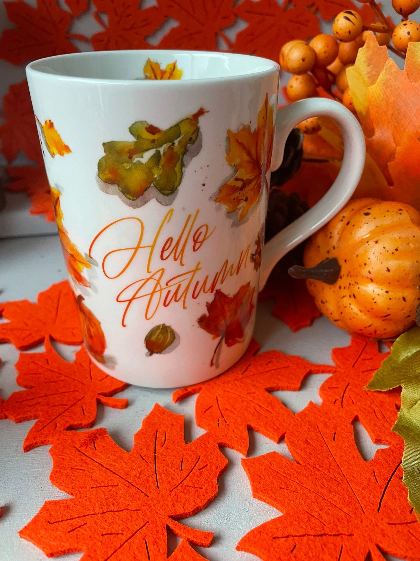 Hello Autumn cup