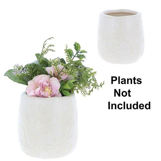 Meadow Sweet Cream Planter