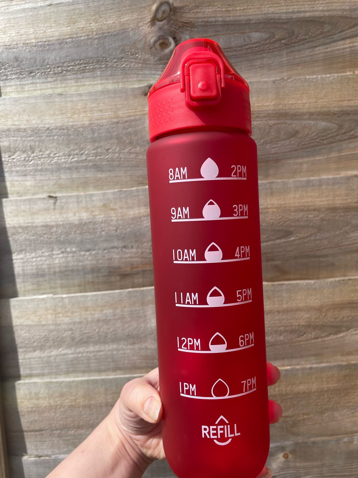 Hydration Bottle - Red