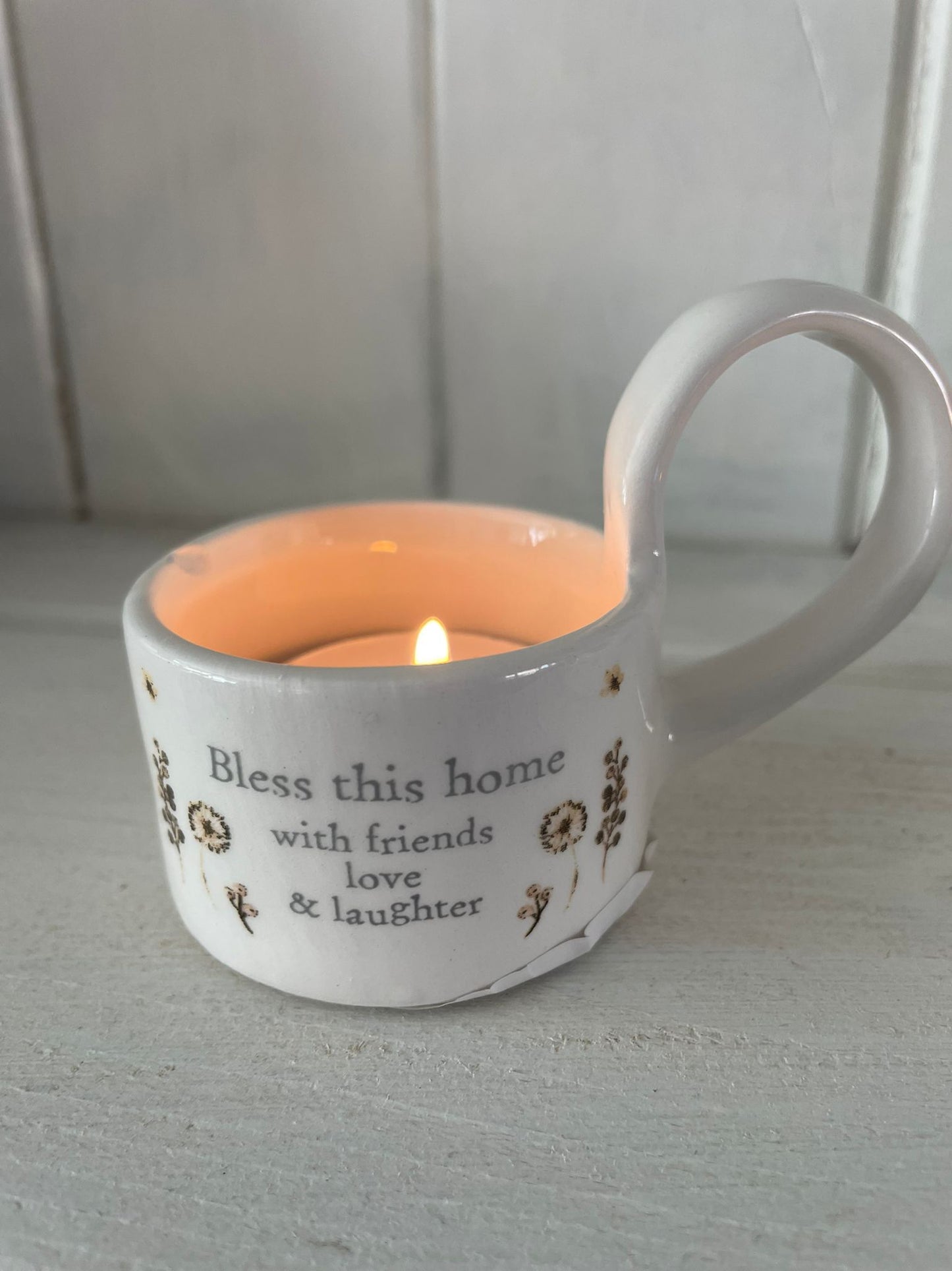 Sentiment tea light holder - Friends