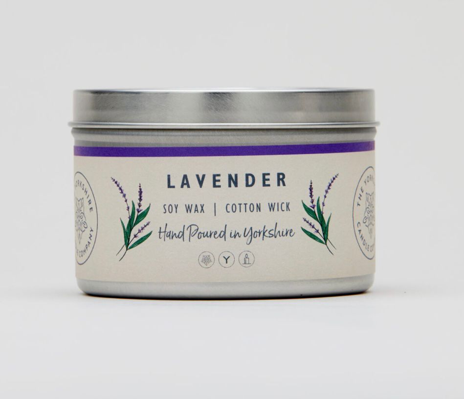 Made in Yorshire - lavender candle